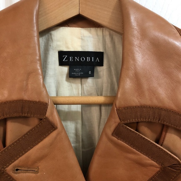 Size 6 leather jacket - Picture 2 of 6